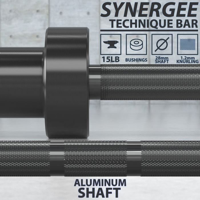 Synergee Technique Barbell - Sweatfully