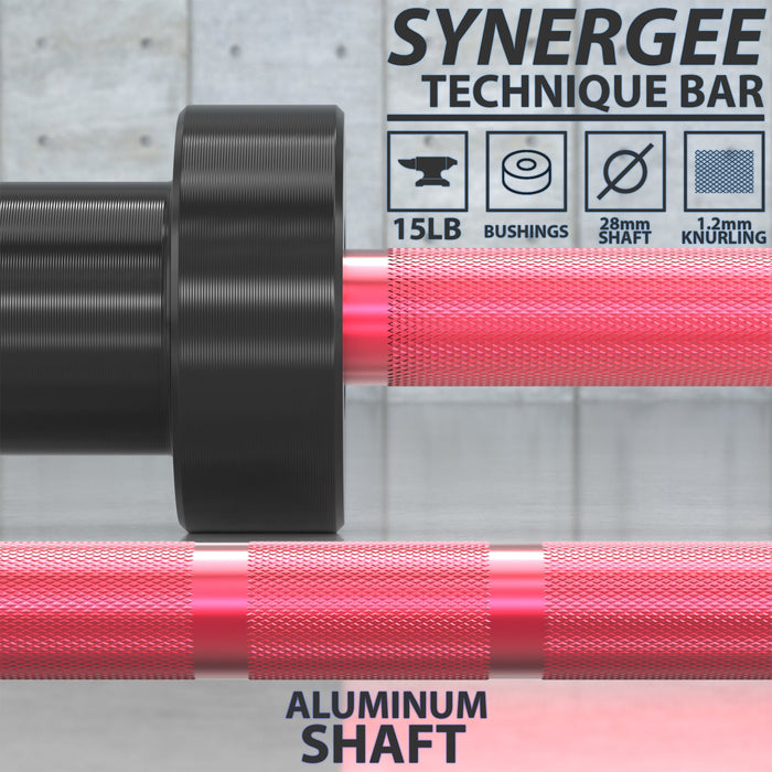 Synergee Technique Barbell - Sweatfully