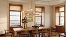 Sycamore Chandelier 3 Tiers in Dusk Pink - Sweatfully