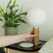 Knuckle Table Lamp + Bulb (Collective) - Sweatfully