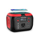 Tomahawk Portable Power Station, 155Wh 200W 4-Port Backup Lithium Battery, AC DC Outlet, 60W USB-C USB-A Pure Sine Wave Outlet, Digital, LED Light for Outdoor Camping, RV - Sweatfully