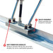 Tomahawk Concrete Power Screed Dual Aluminum Blade Bundle (Choose 2 Boards) - Sweatfully