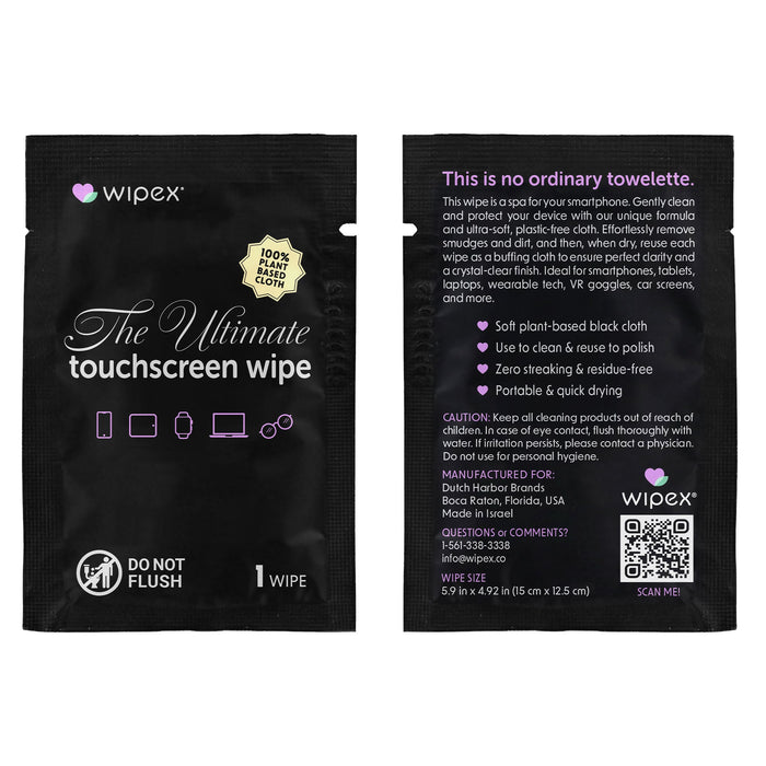 Wipex® Ultimate Touchscreen Wipes - 24 Count - Sweatfully