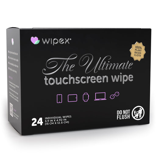 Wipex® Ultimate Touchscreen Wipes - 24 Count - Sweatfully