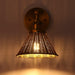 Traditional 1-Light Golden Wall Light - Sweatfully