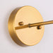 Traditional 1-Light Golden Wall Light - Sweatfully