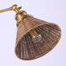 Traditional 1-Light Golden Wall Light - Sweatfully