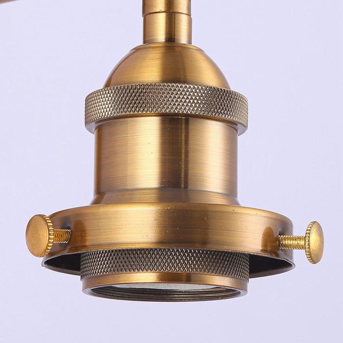 Traditional 1-Light Golden Wall Light - Sweatfully