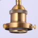 Traditional 1-Light Golden Wall Light - Sweatfully