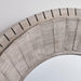 Traditional Grey Round Mirror Wall Decoration - Sweatfully