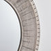 Traditional Grey Round Mirror Wall Decoration - Sweatfully