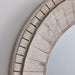 Traditional Grey Round Mirror Wall Decoration - Sweatfully