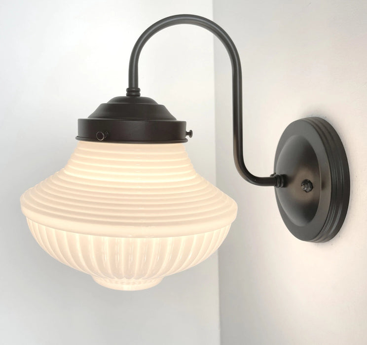 Traditional Schoolhouse Sconce Wall Light - Sweatfully