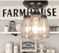 Mason Jar LIGHT FIXTURE New Quart Chain Trio - Sweatfully