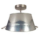 Galvanized Laundry Wash Tub Ceiling Light - Sweatfully