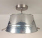 Galvanized Laundry Wash Tub Ceiling Light - Sweatfully