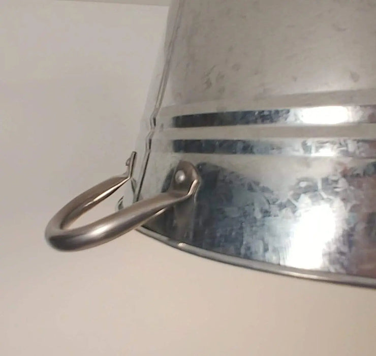Galvanized Laundry Wash Tub Ceiling Light - Sweatfully