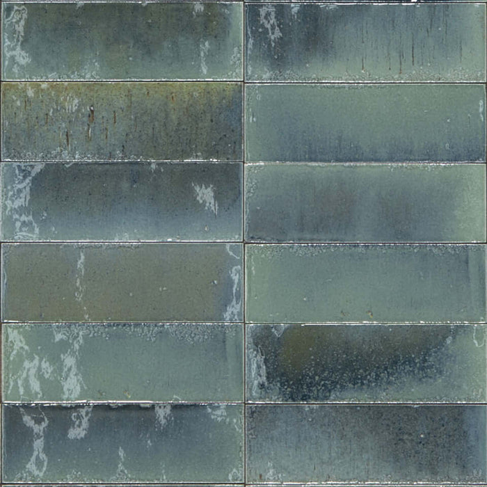 Gleeze Bianco Glossy Porcelain 3"x8" - Sweatfully
