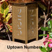 RadiantLight 27" tall ADDRESS MARKER Landscape Light - Garden Light - Sweatfully