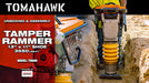 PRE ORDER: 3.6HP Honda Vibratory Rammer Jumping Jack Tamper with Honda GXR120 Engine Impact Force 3,550 lbs/ft - Sweatfully