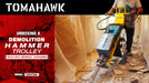 Tomahawk Demo Hammer Trolley – Heavy-Duty Universal Jackhammer Support Anti-Vibration Ergonomic Design for Effortless Demolition - Sweatfully