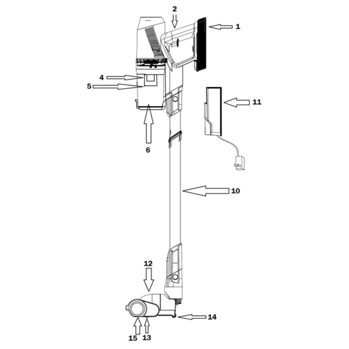 Bissell BGSV696 2-in-1 Battery Powered Stick Vacuum - Sweatfully