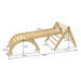 Hazel - Pikler Triangle Ladder & Rocker Set - Sweatfully