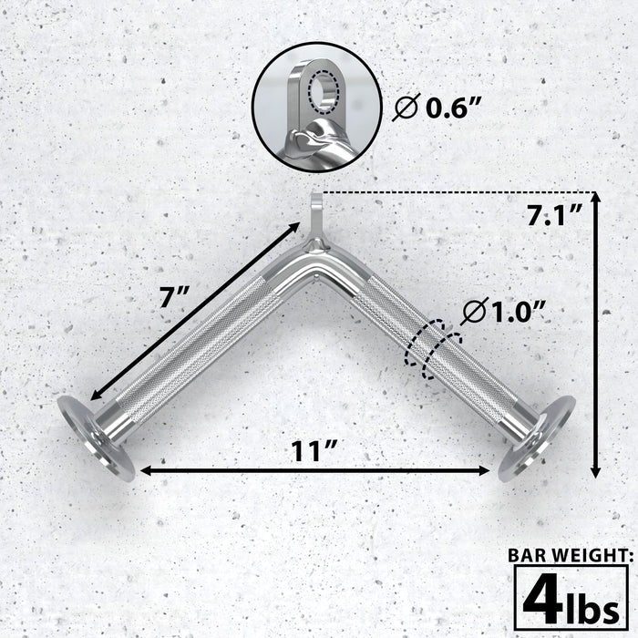 Synergee V-Shaped Bar Cable Attachment - Sweatfully