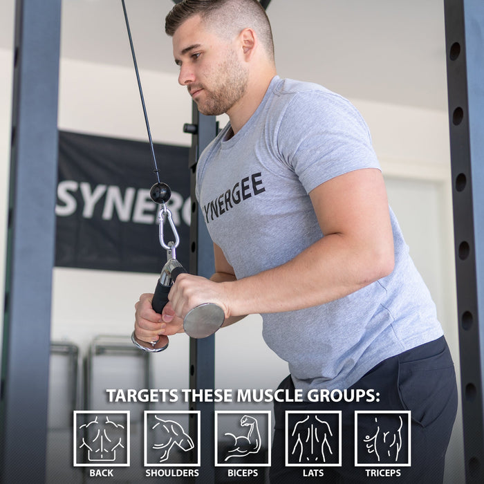 Synergee V-Shaped Bar Cable Attachment - Sweatfully