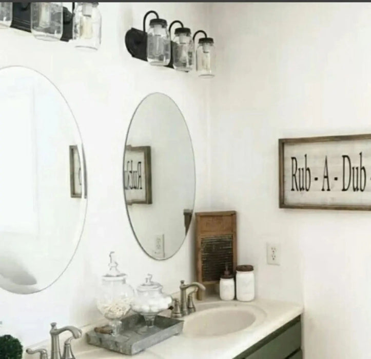 Mason Jar Bathroom Vanity Light - Sweatfully