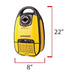 Vapamore MR-500 Vento Canister Power Vacuum System - Sweatfully