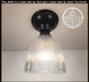 Vintage Slender Factory Holophane Industrial Ceiling LIGHT - Sweatfully