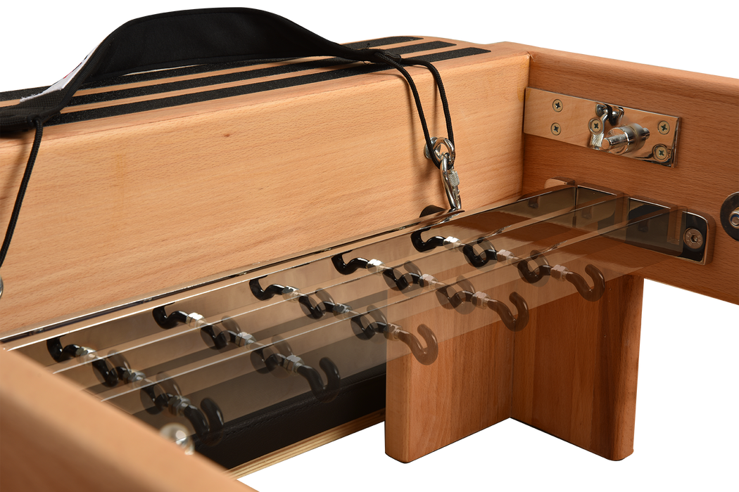 Private Pilates Premium Wood Cadillac-Reformer Bundle - Sweatfully