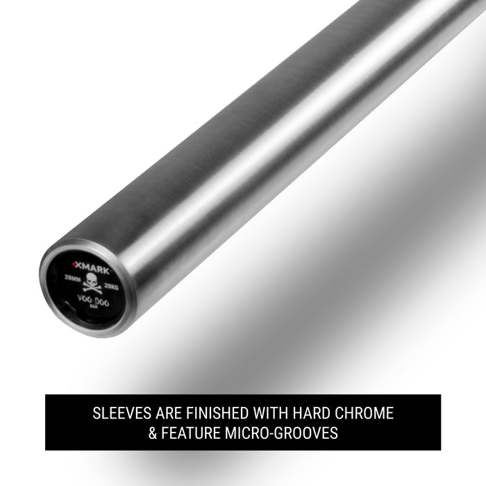 XMARK Voodoo: 7ft Olympic Weightlifting Bar VOODOO - Sweatfully