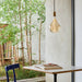 Voronoi II Plug-In Pendant in Brass - Sweatfully