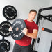 Synergee Weight Plate Wall Storage Rack - Sweatfully