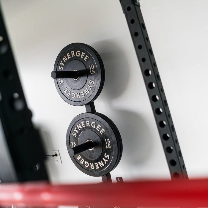 Synergee Weight Plate Wall Storage Rack - Sweatfully