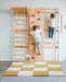 Indoor Playset Mat – Cushioned Floor Mat Compatible with Avenlur Walnut Climber - Sweatfully