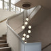 Nine Pendant in Walnut + Sphere IV - Sweatfully