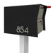 NEW! The Retrobox Locking Package Dropbox in JET BLACK - Modern Mailbox - Sweatfully