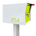 NEW! The Retrobox Locking Package Dropbox in ARCTIC WHITE - Modern Mailbox - Sweatfully