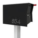 NEW! The Retrobox Locking Package Dropbox in JET BLACK - Modern Mailbox - Sweatfully