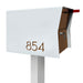 NEW! The Retrobox Locking Package Dropbox in ARCTIC WHITE - Modern Mailbox - Sweatfully