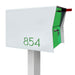 NEW! The Retrobox Locking Package Dropbox in ARCTIC WHITE - Modern Mailbox - Sweatfully