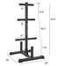 Weight Tree - Olympic Barbell and Weight Rack - Sweatfully