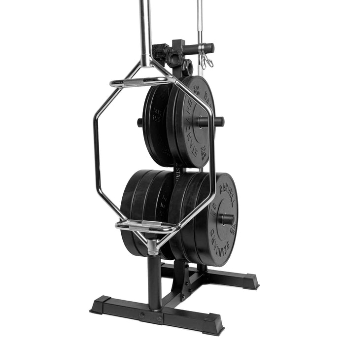 Weight Tree - Olympic Barbell and Weight Rack - Sweatfully