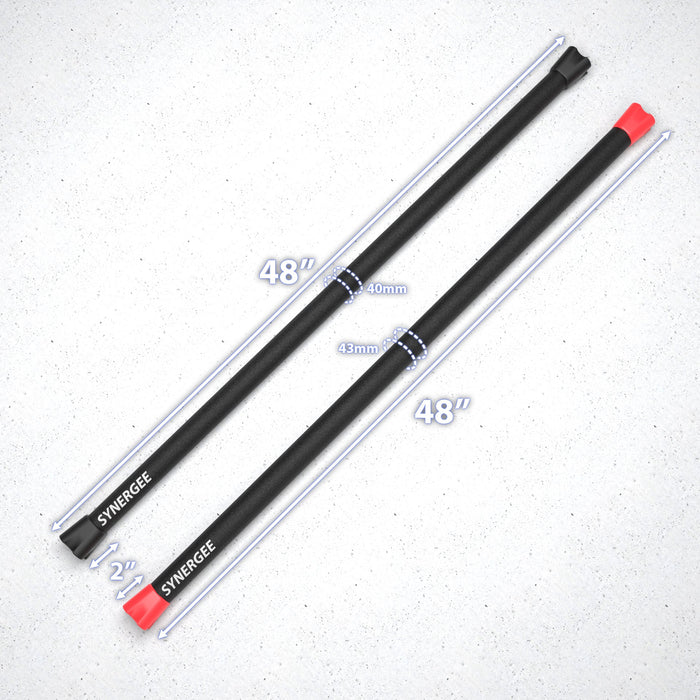 Synergee Weighted Workout Bars - Sweatfully