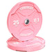 Synergee Pink EZ Grip Bumper Plates - Sweatfully
