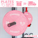 Synergee Pink EZ Grip Bumper Plates - Sweatfully
