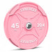 Synergee Pink EZ Grip Bumper Plates - Sweatfully